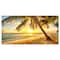Designart - Tropical Island - Sea & Shore Photographic on wrapped Canvas